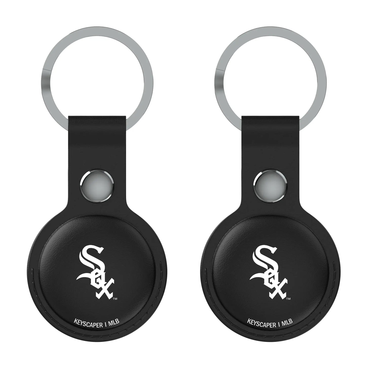 Chicago White Sox Insignia Black Airtag Holder 2-Pack