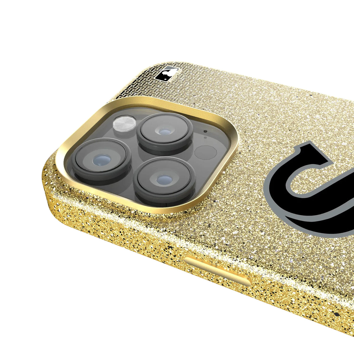 Chicago White Sox Linen Bling Phone Case for Apple iPhone