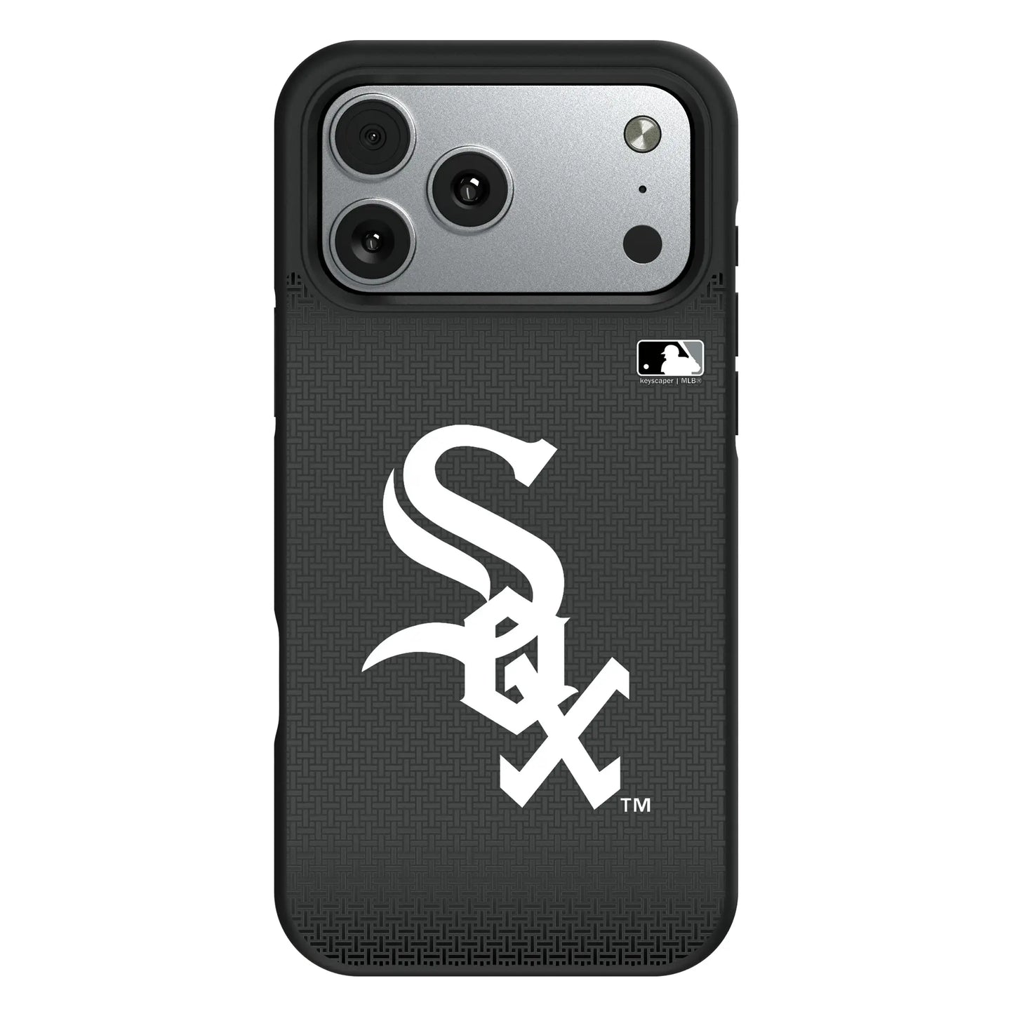 Chicago White Sox Linen Bump Phone Case for Apple iPhone