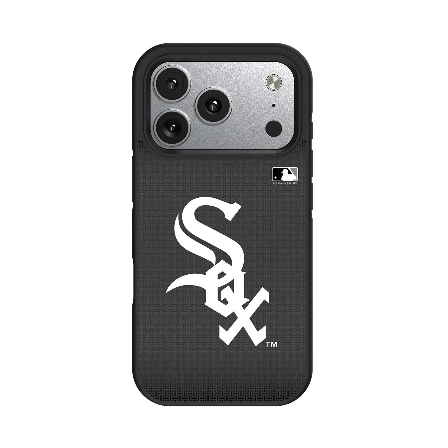 Chicago White Sox Linen Bump Phone Case for Apple iPhone