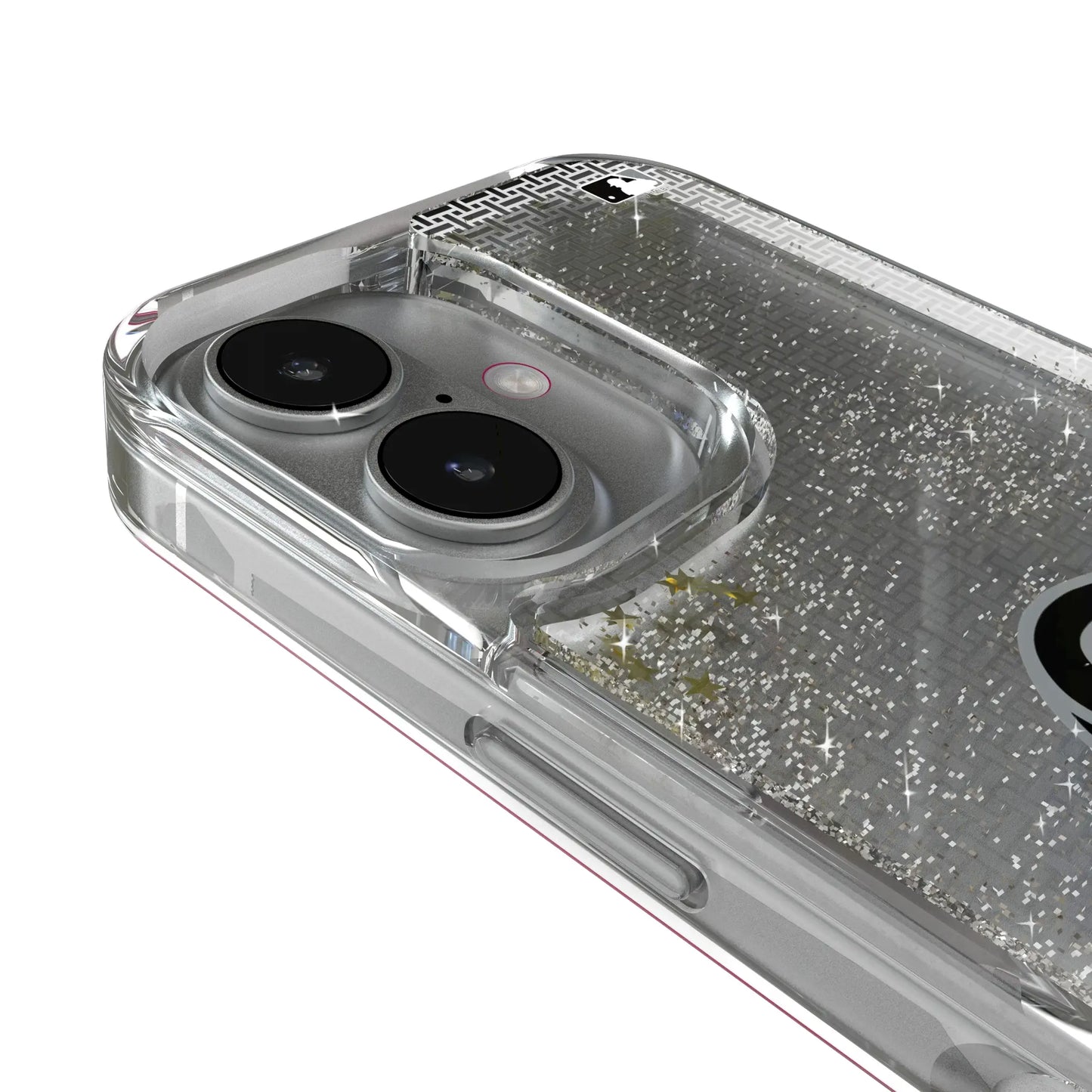 Chicago White Sox Linen Glitter Phone Case for Apple iPhone