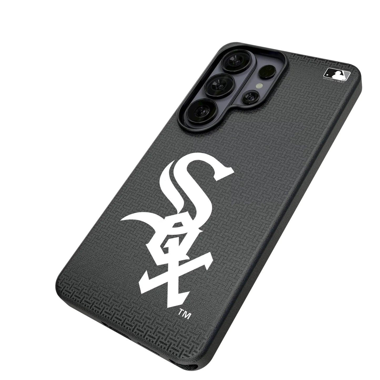 Chicago White Sox Linen MagSafe Compatible Phone Case for Samsung Galaxy
