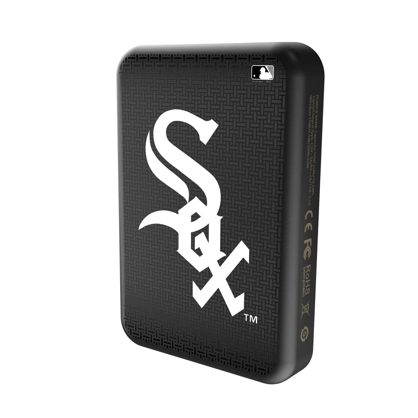 Chicago White Sox Linen Wireless Mag Power Bank
