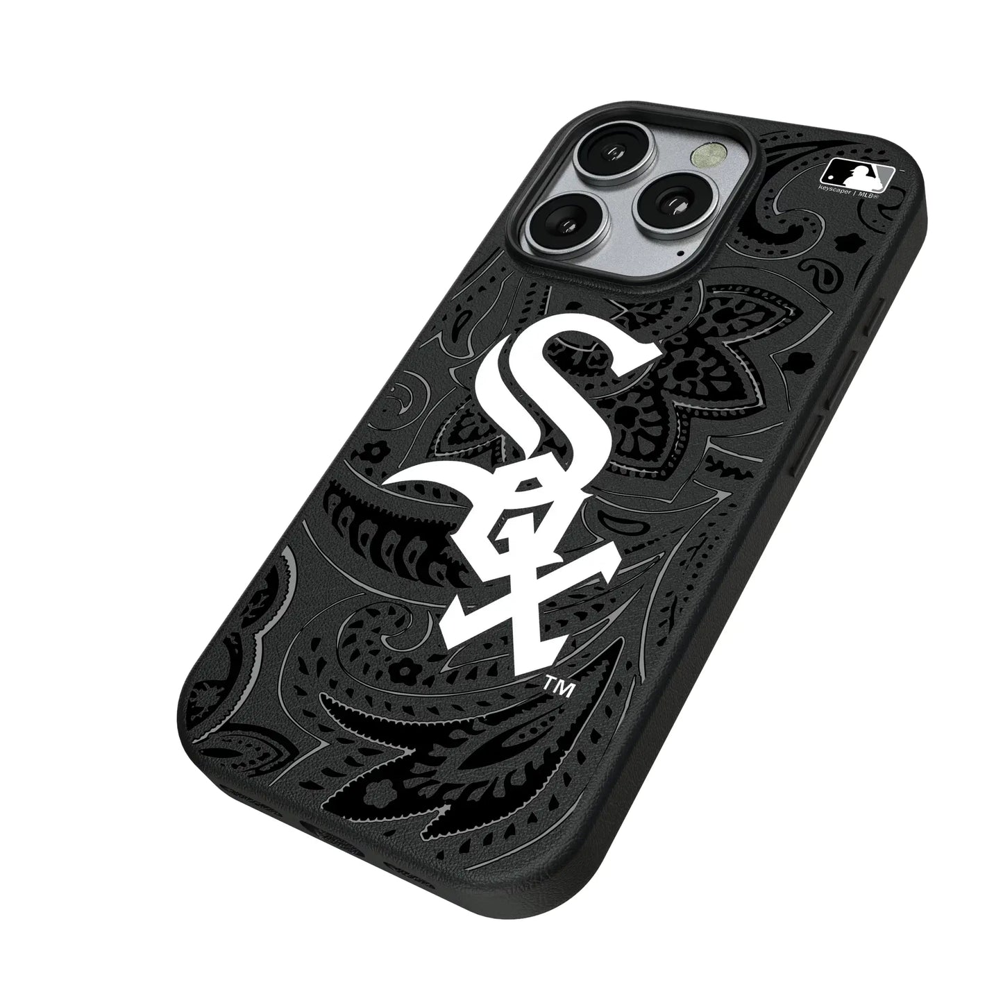 Chicago White Sox Paisley MagSafe Compatible Phone Case for Apple iPhone