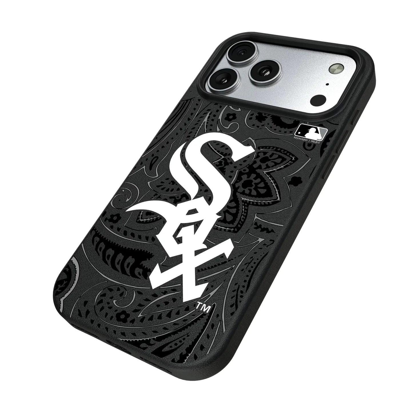 Chicago White Sox Paisley MagSafe Compatible Phone Case for Apple iPhone