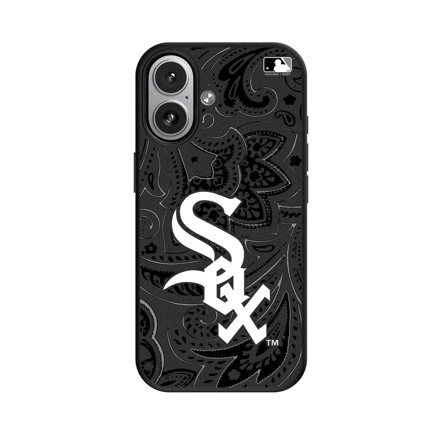 Chicago White Sox Paisley MagSafe Compatible Phone Case for Apple iPhone
