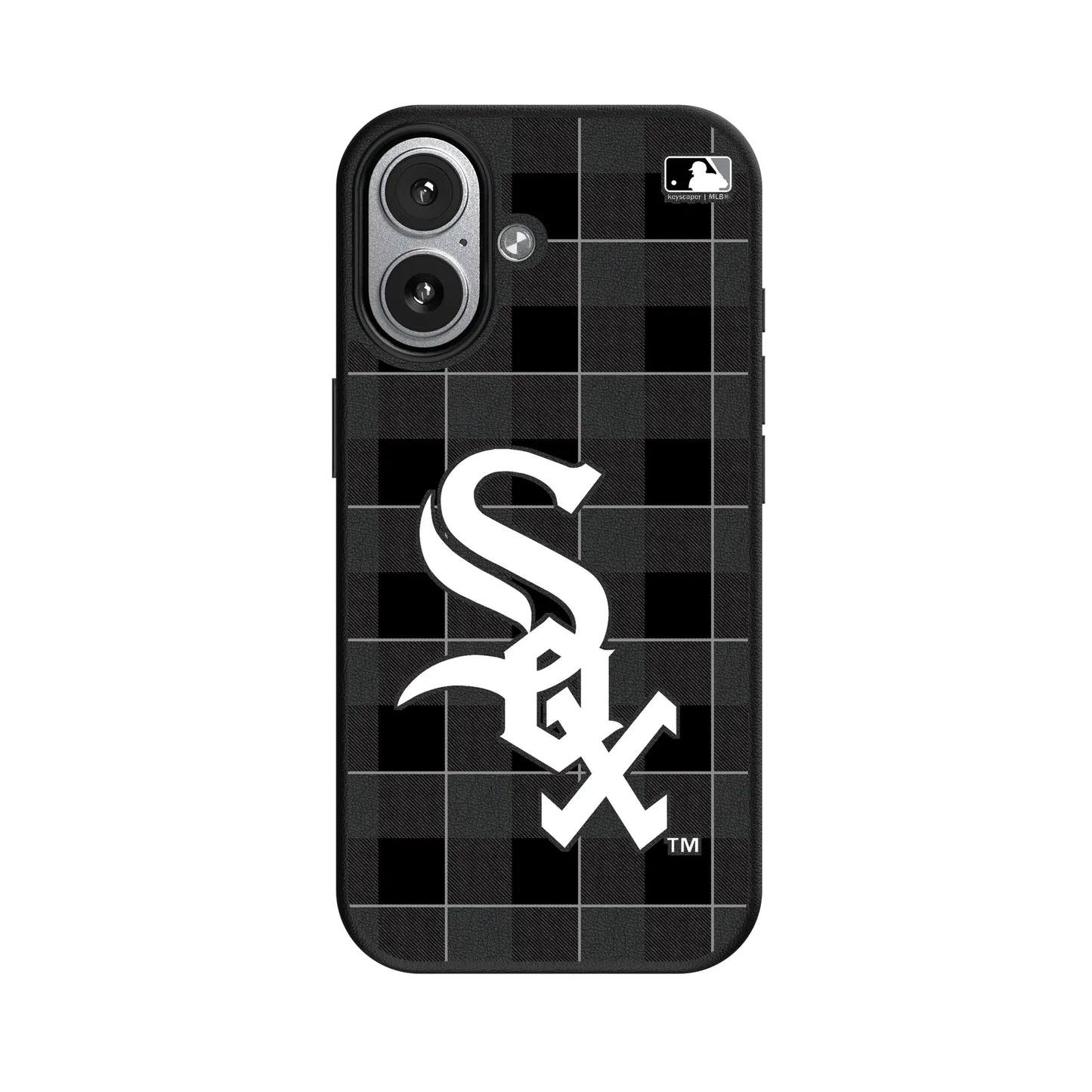 Chicago White Sox Plaid MagSafe Compatible Phone Case for Apple iPhone
