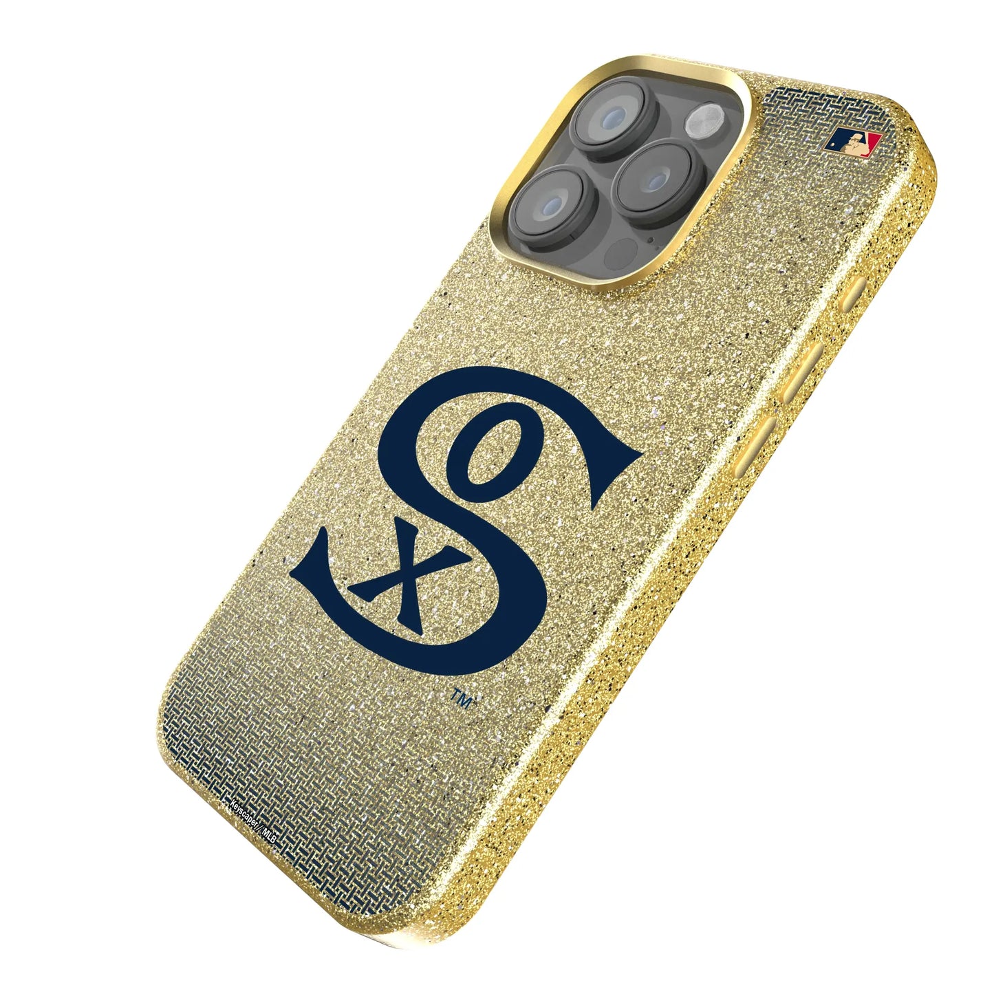 Chicago White Sox Road 1919-1921 - Cooperstown Collection Linen Bling Phone Case for Apple iPhone