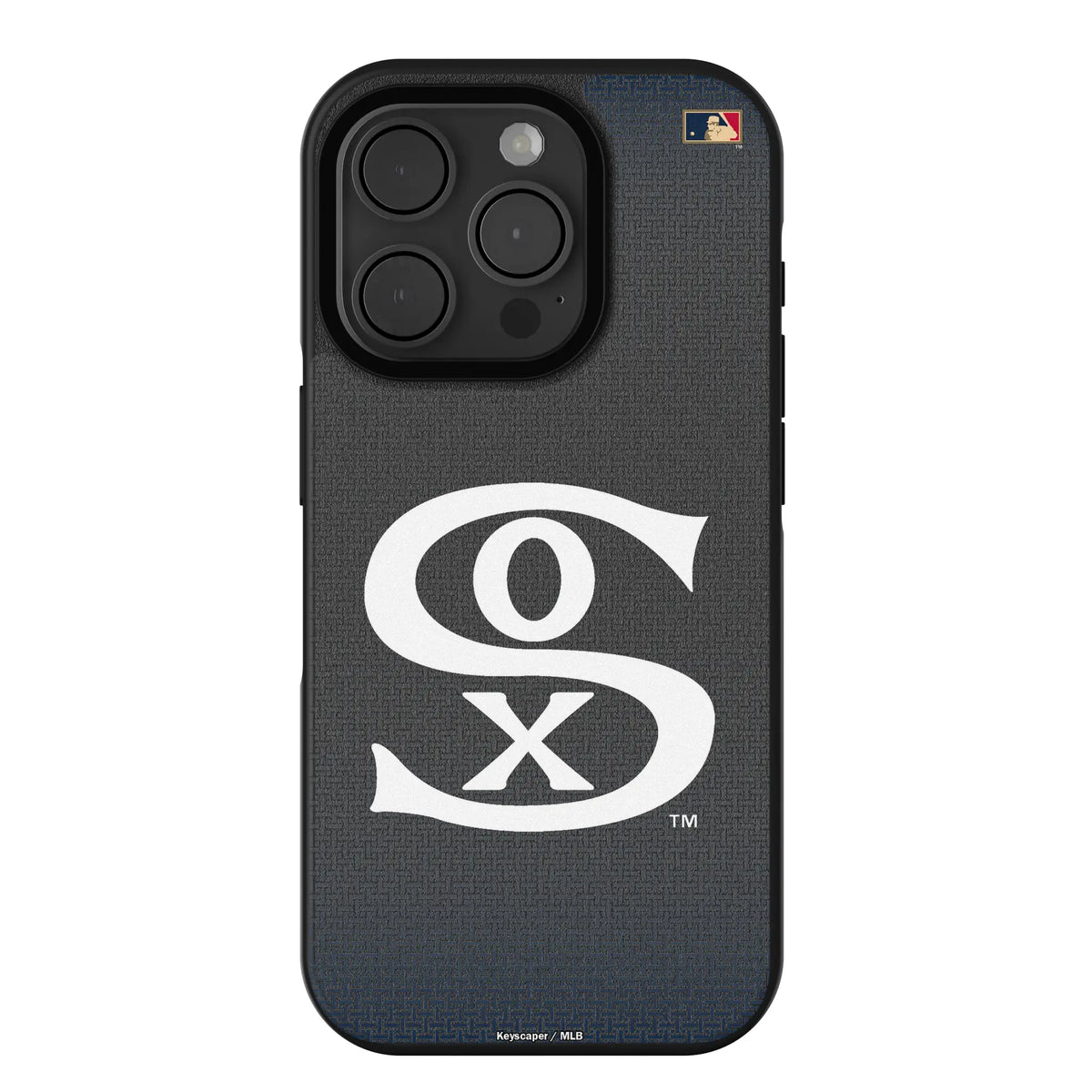 Chicago White Sox Road 1919-1921 - Cooperstown Collection Linen Bump Phone Case for Apple iPhone