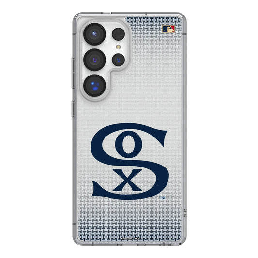 Chicago White Sox Road 1919-1921 - Cooperstown Collection Linen Clear Phone Case for Samsung Galaxy