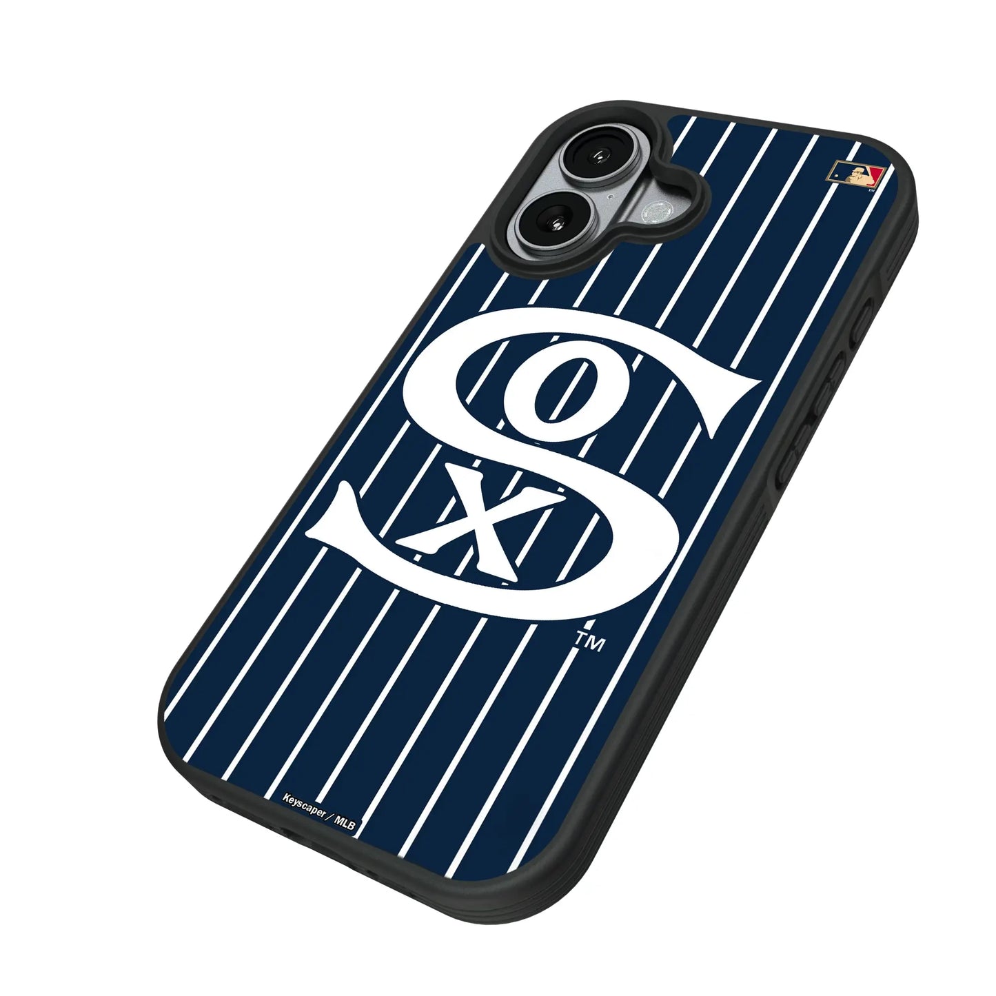 Chicago White Sox Road 1919-1921 - Cooperstown Collection Pinstripe Bump Phone Case for Apple iPhone