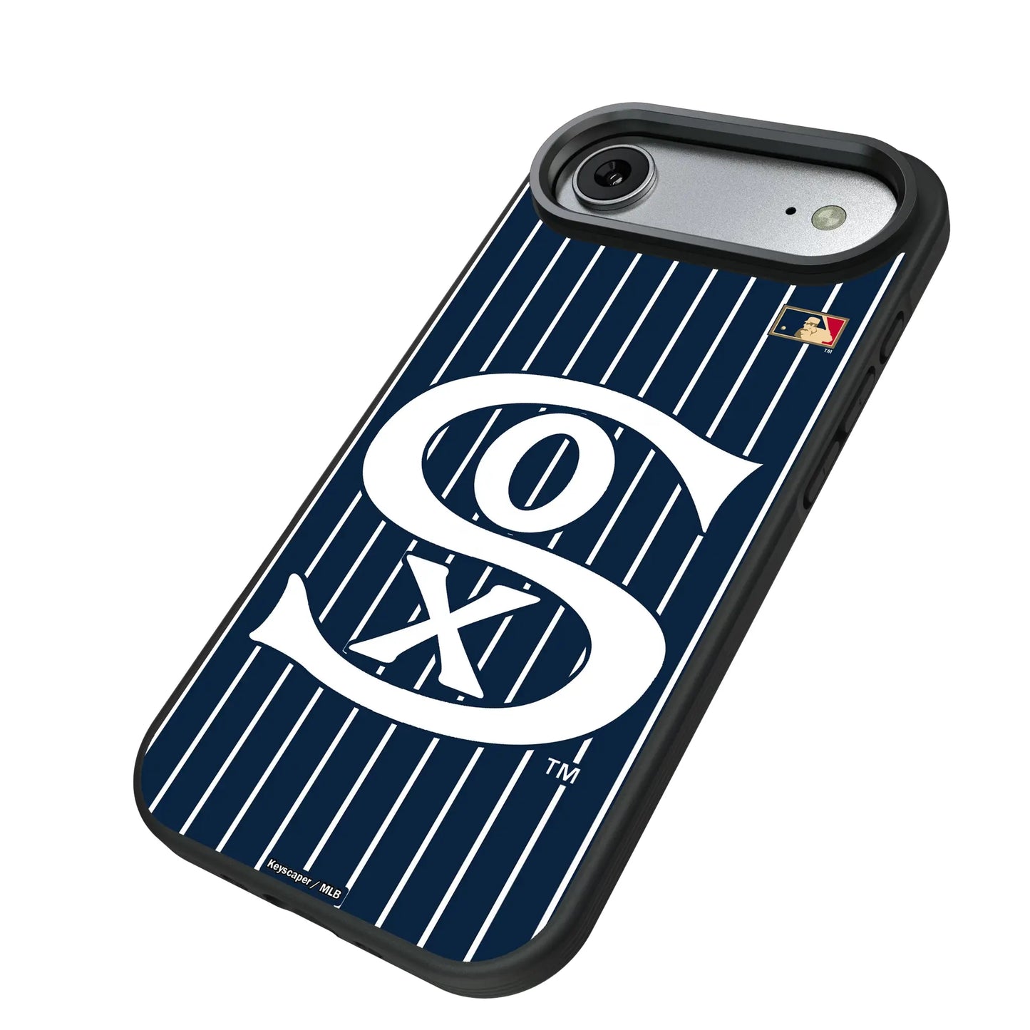 Chicago White Sox Road 1919-1921 - Cooperstown Collection Pinstripe Bump Phone Case for Apple iPhone