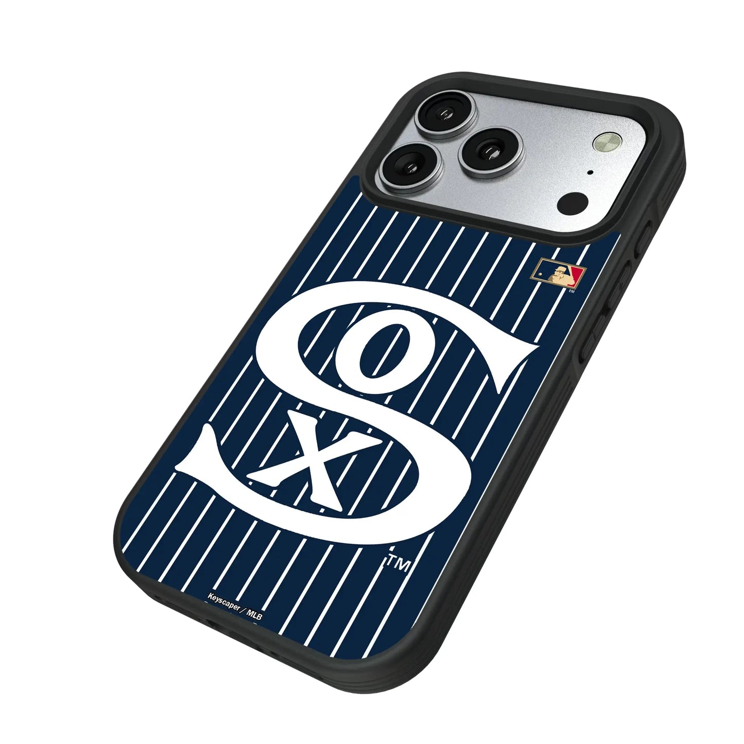 Chicago White Sox Road 1919-1921 - Cooperstown Collection Pinstripe Bump Phone Case for Apple iPhone