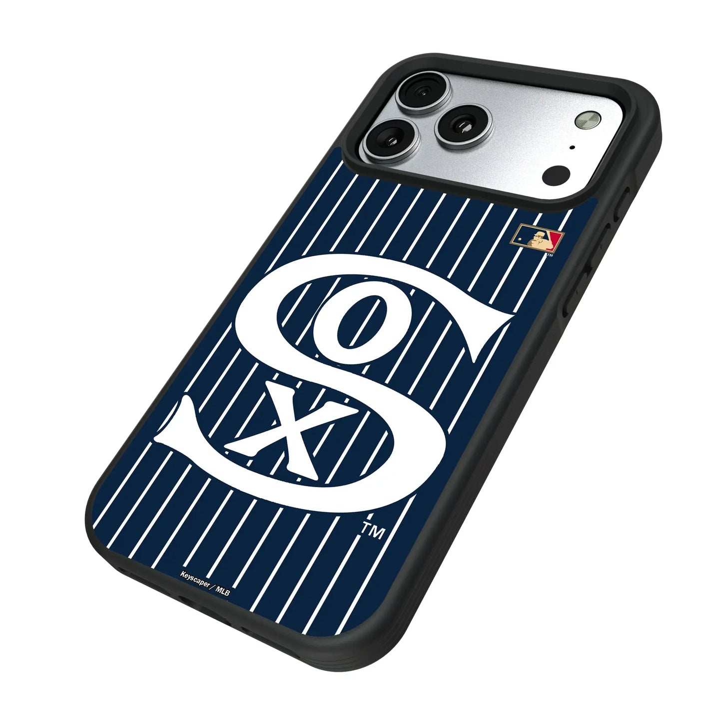 Chicago White Sox Road 1919-1921 - Cooperstown Collection Pinstripe Bump Phone Case for Apple iPhone
