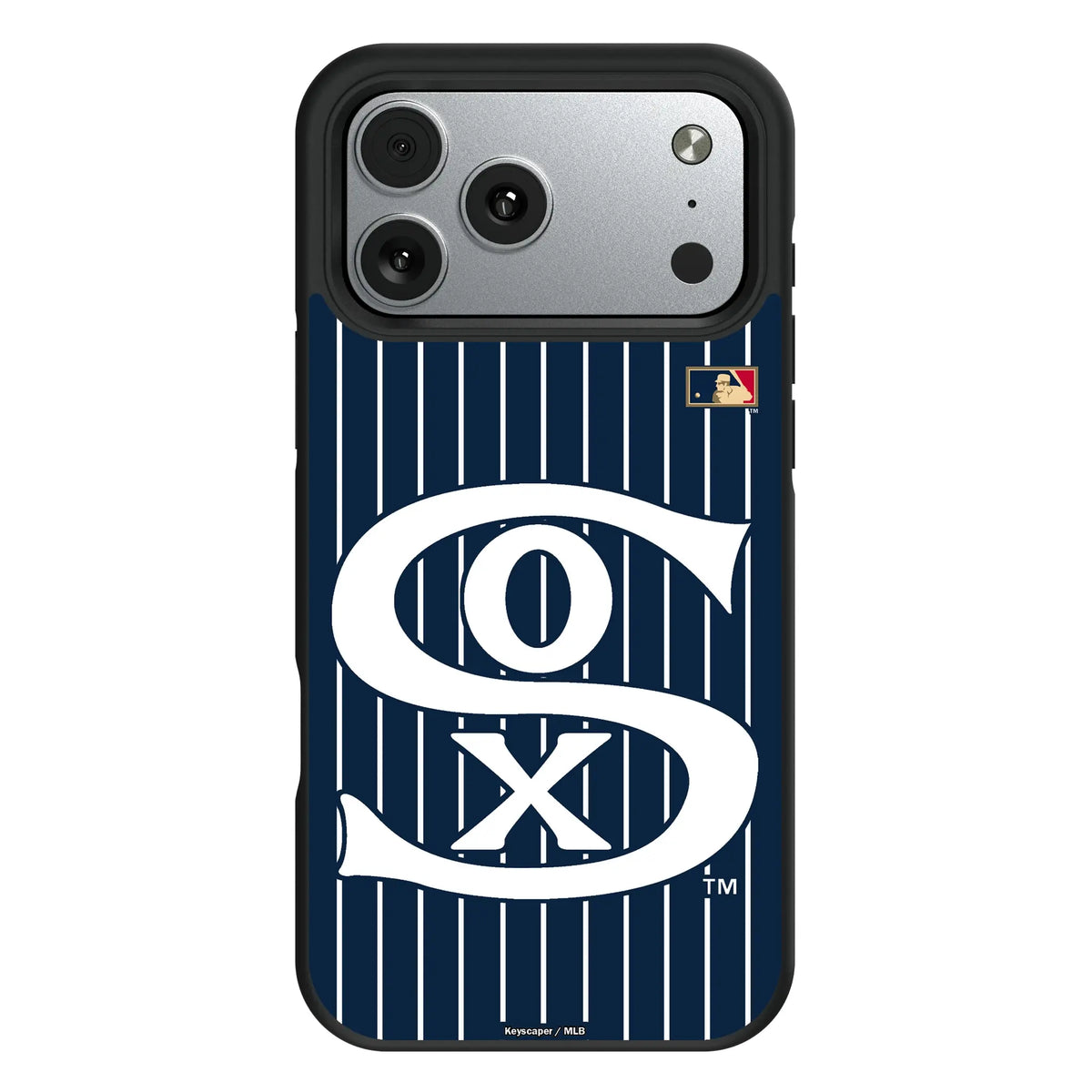 Chicago White Sox Road 1919-1921 - Cooperstown Collection Pinstripe Bump Phone Case for Apple iPhone