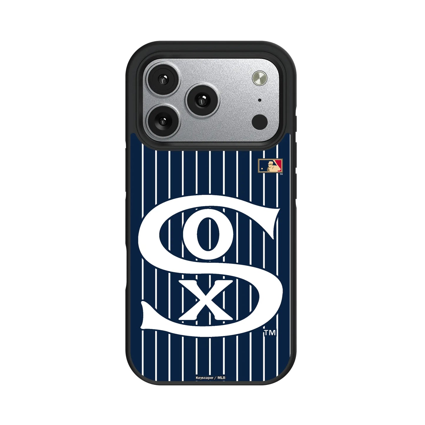 Chicago White Sox Road 1919-1921 - Cooperstown Collection Pinstripe Bump Phone Case for Apple iPhone