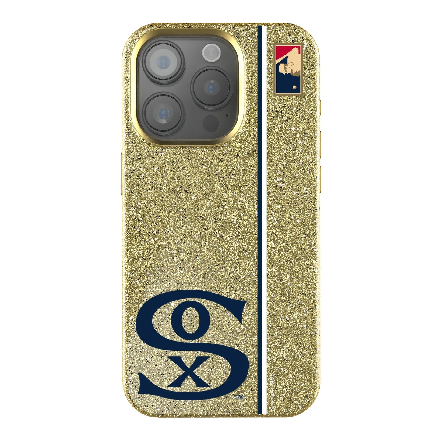Chicago White Sox Road 1919-1921 - Cooperstown Collection Sidebar Bling Phone Case for Apple iPhone