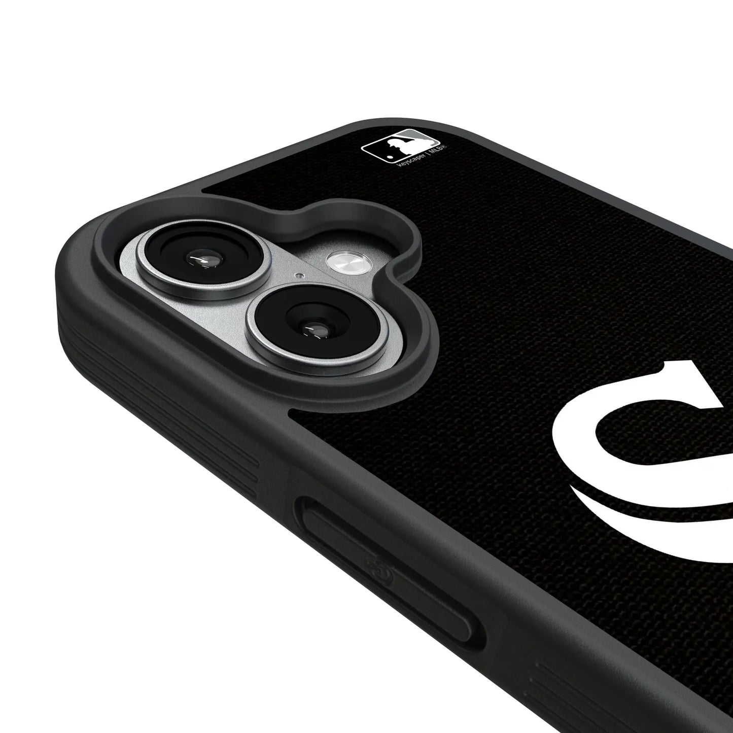 Chicago White Sox Solid Bump Phone Case for Apple iPhone