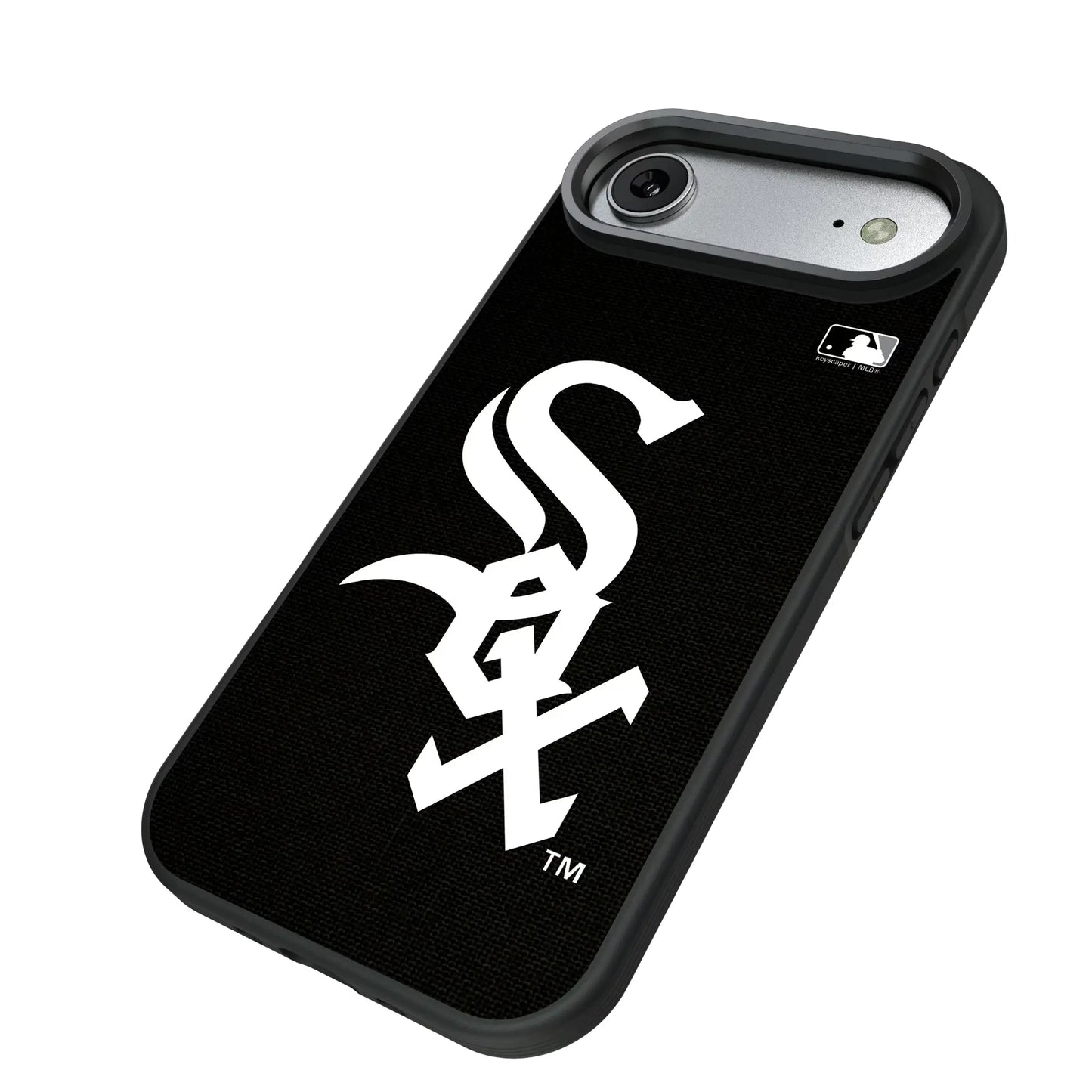 Chicago White Sox Solid Bump Phone Case for Apple iPhone