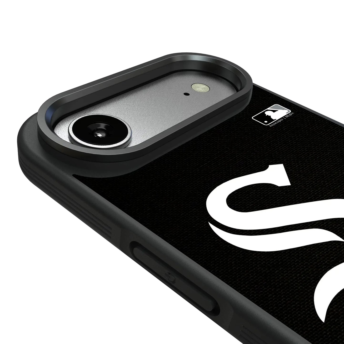 Chicago White Sox Solid Bump Phone Case for Apple iPhone