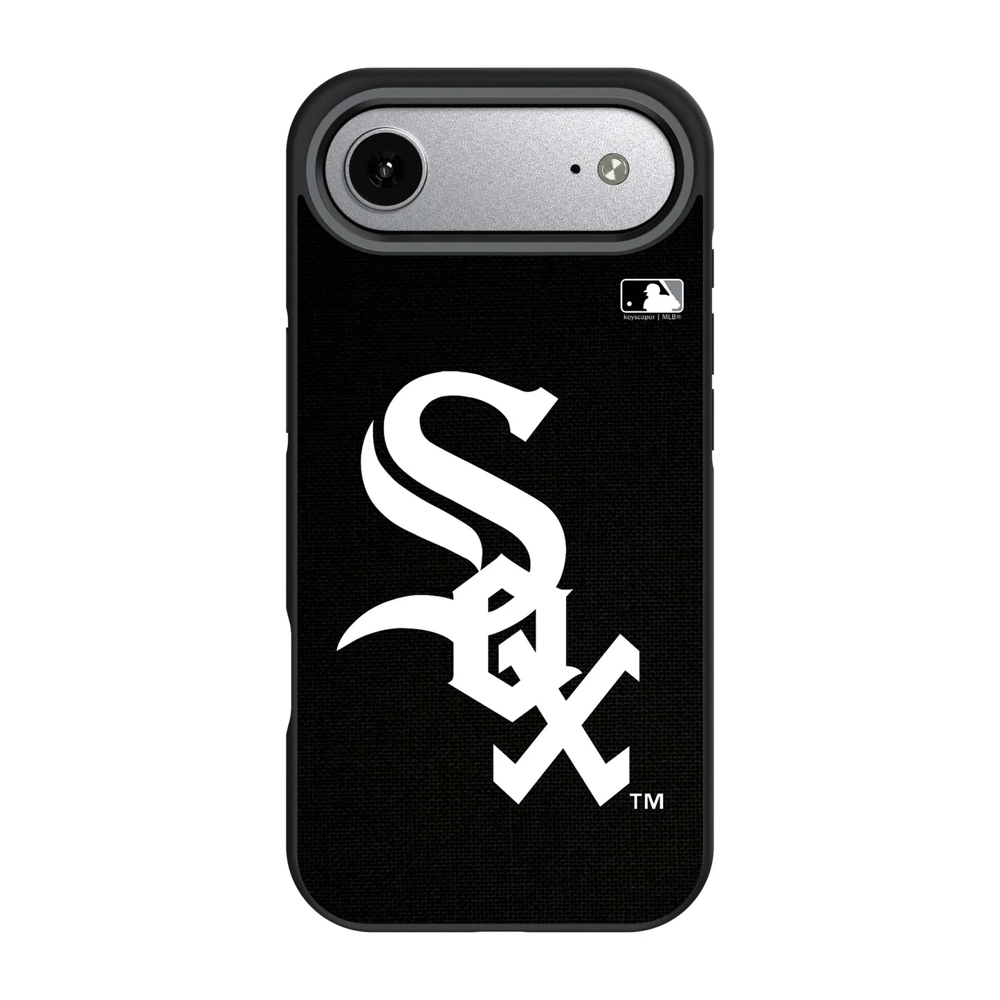 Chicago White Sox Solid Bump Phone Case for Apple iPhone