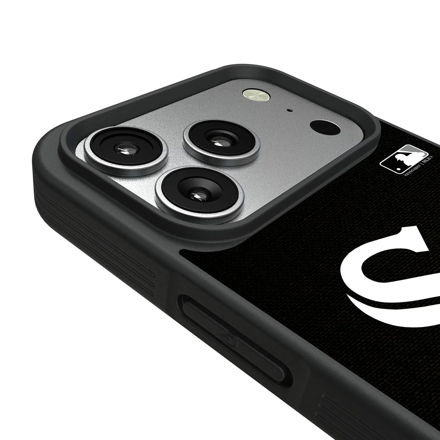 Chicago White Sox Solid Bump Phone Case for Apple iPhone
