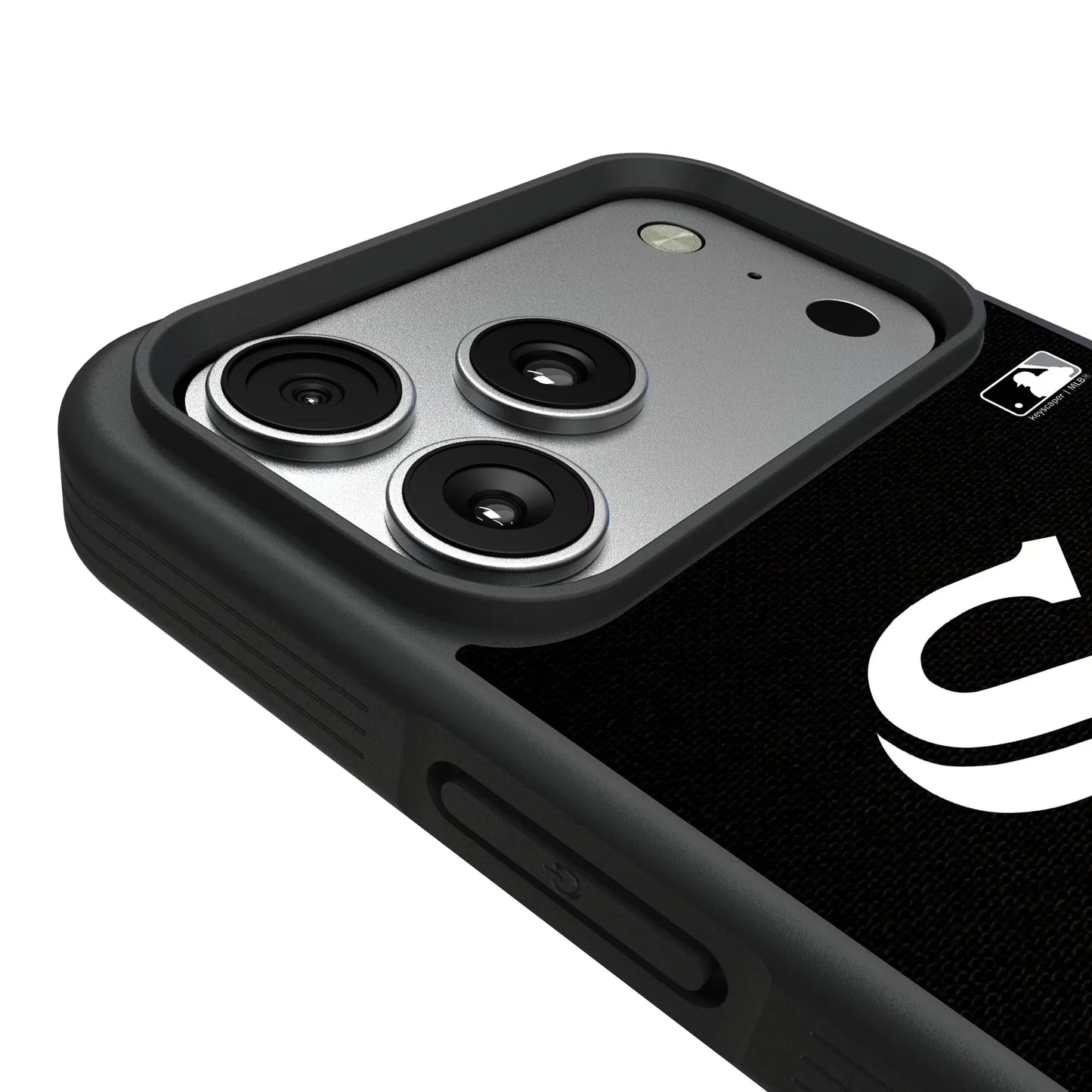 Chicago White Sox Solid Bump Phone Case for Apple iPhone