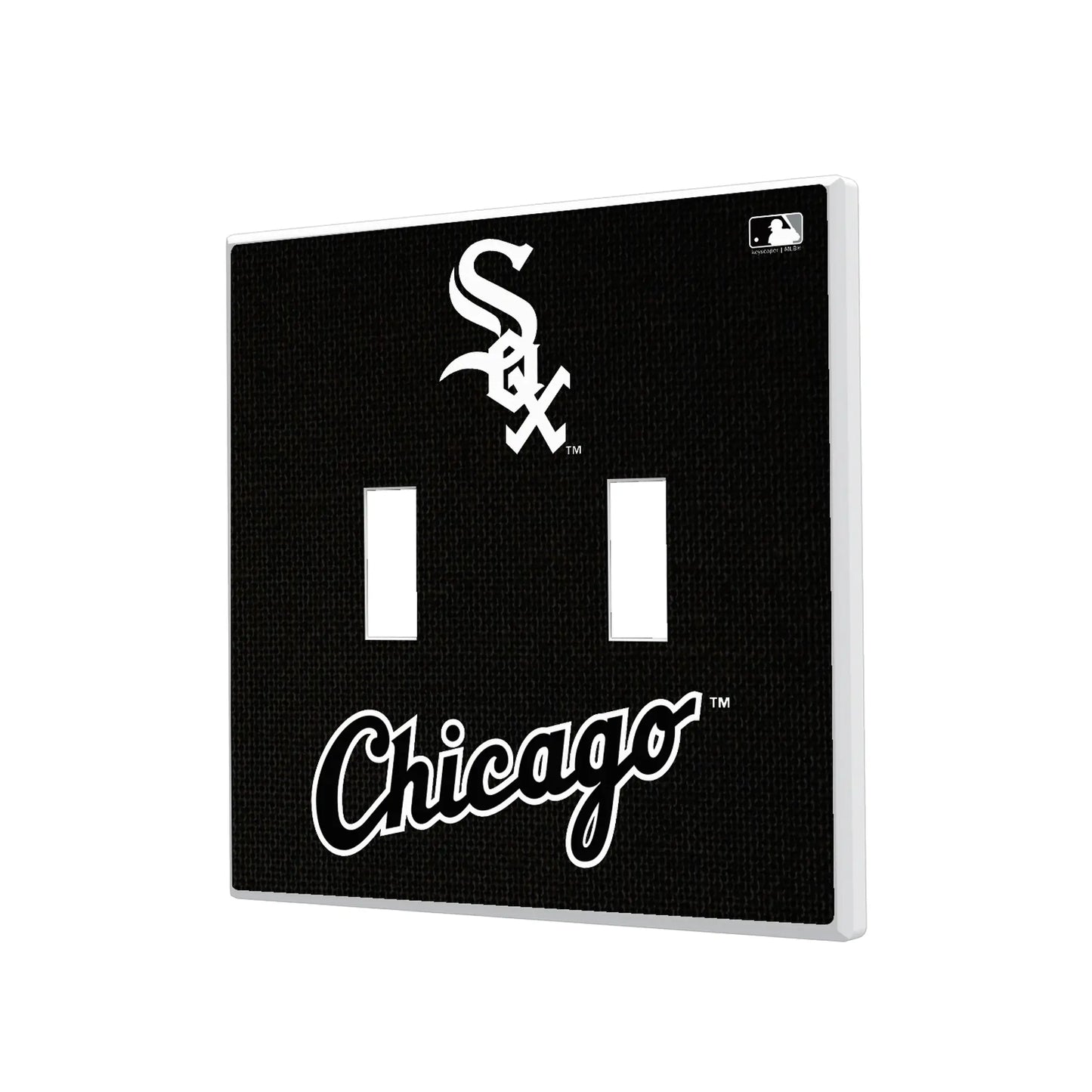 Chicago White Sox Solid Hidden-Screw Light Switch Plate