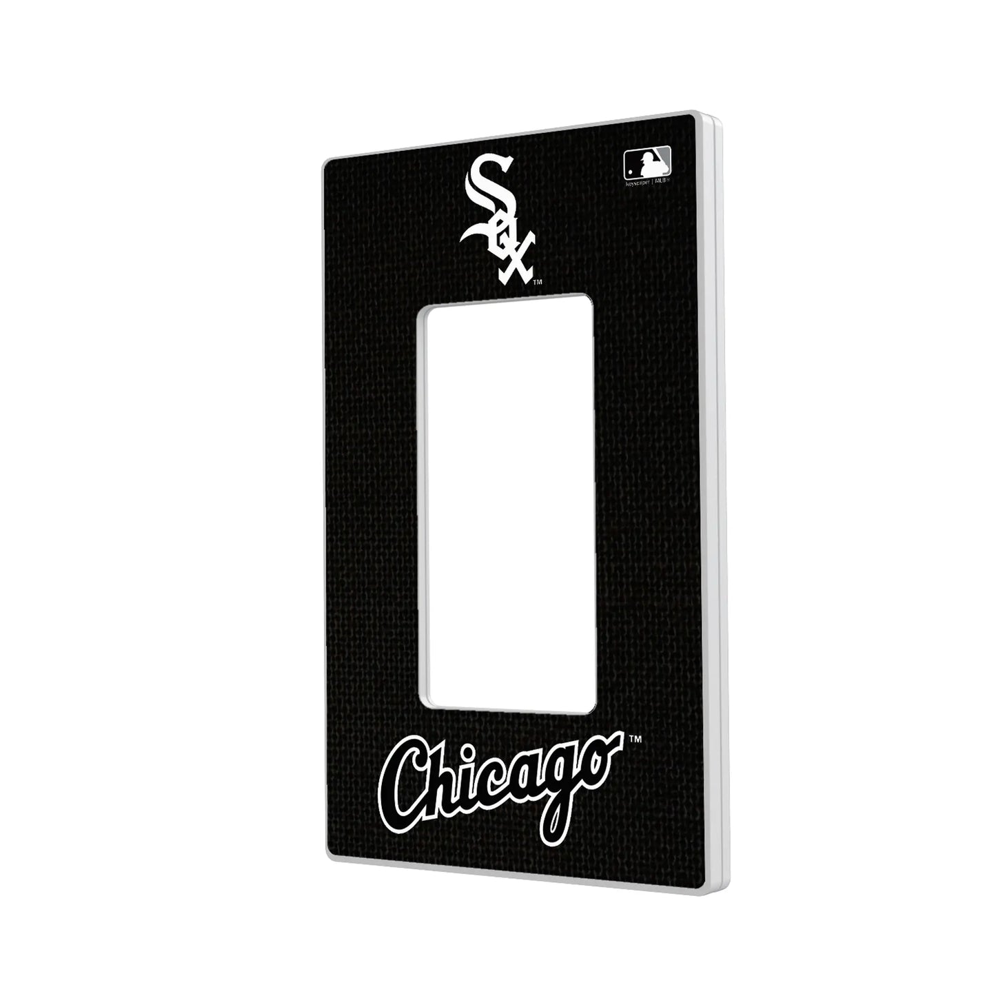 Chicago White Sox Solid Hidden-Screw Light Switch Plate