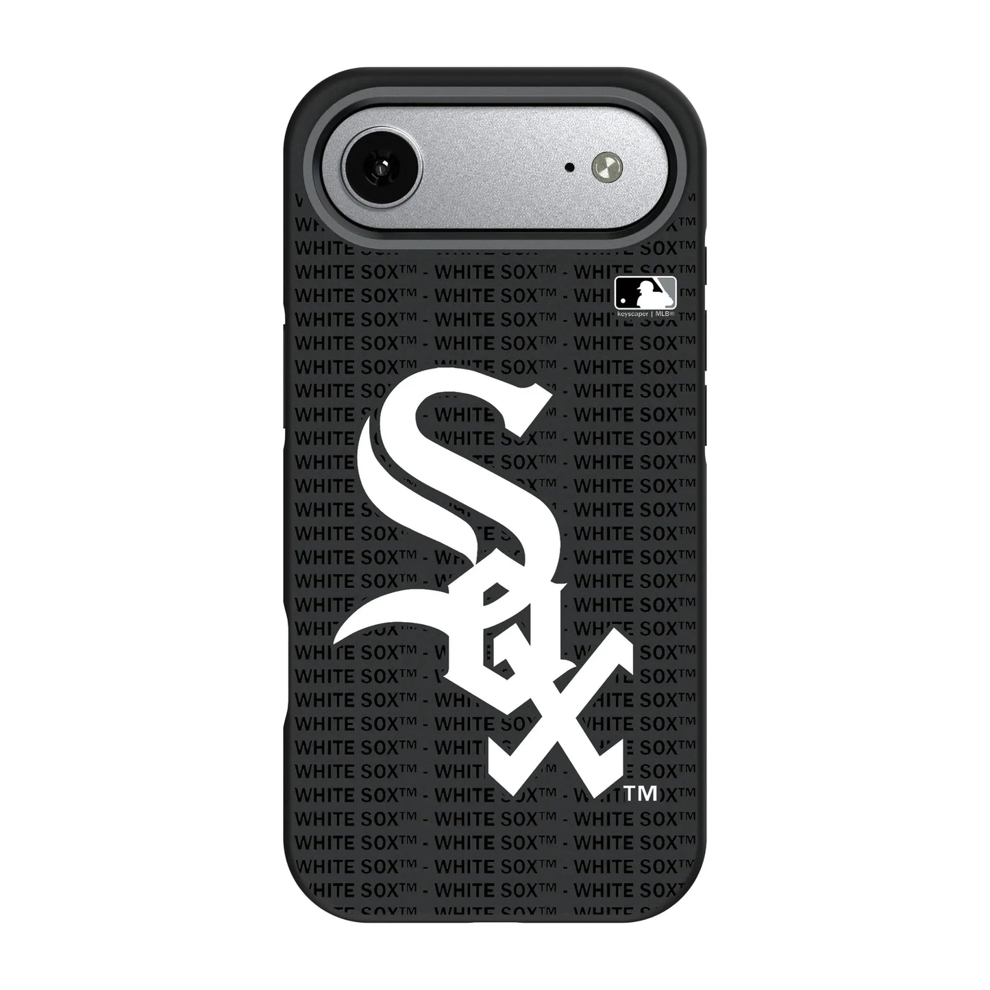 Chicago White Sox Text Backdrop Bump Phone Case for Apple iPhone