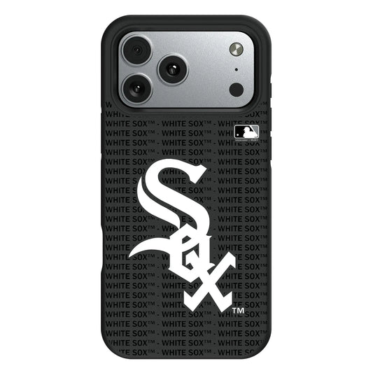 Chicago White Sox Text Backdrop Bump Phone Case for Apple iPhone