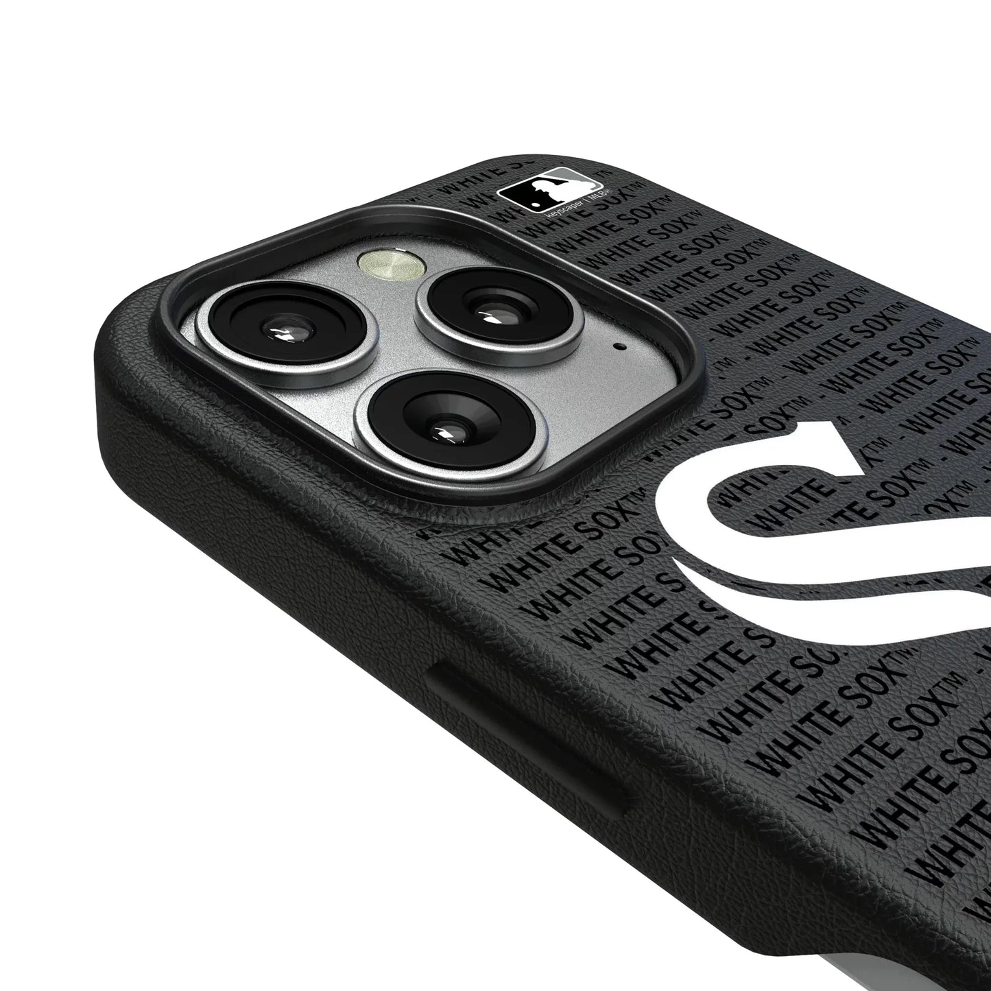 Chicago White Sox Text Backdrop MagSafe Compatible Phone Case for Apple iPhone