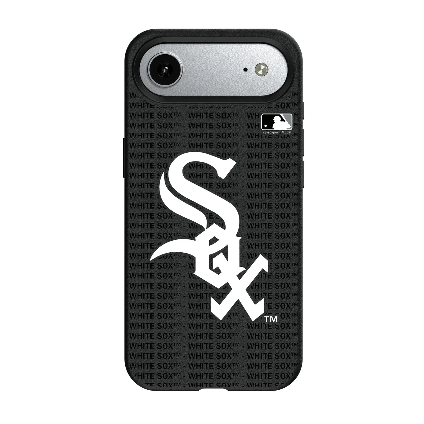 Chicago White Sox Text Backdrop MagSafe Compatible Phone Case for Apple iPhone
