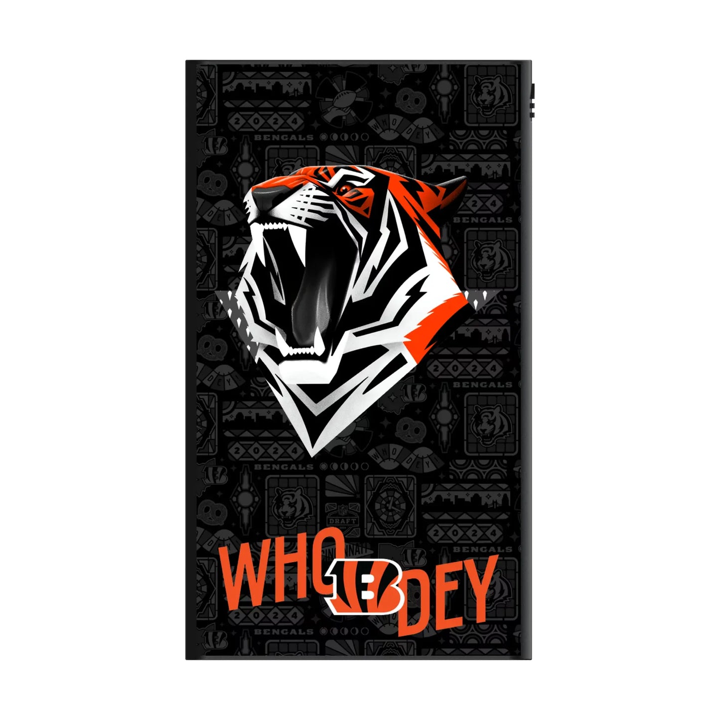 Cincinnati Bengals Deco 5000mAh Flat Powerbank