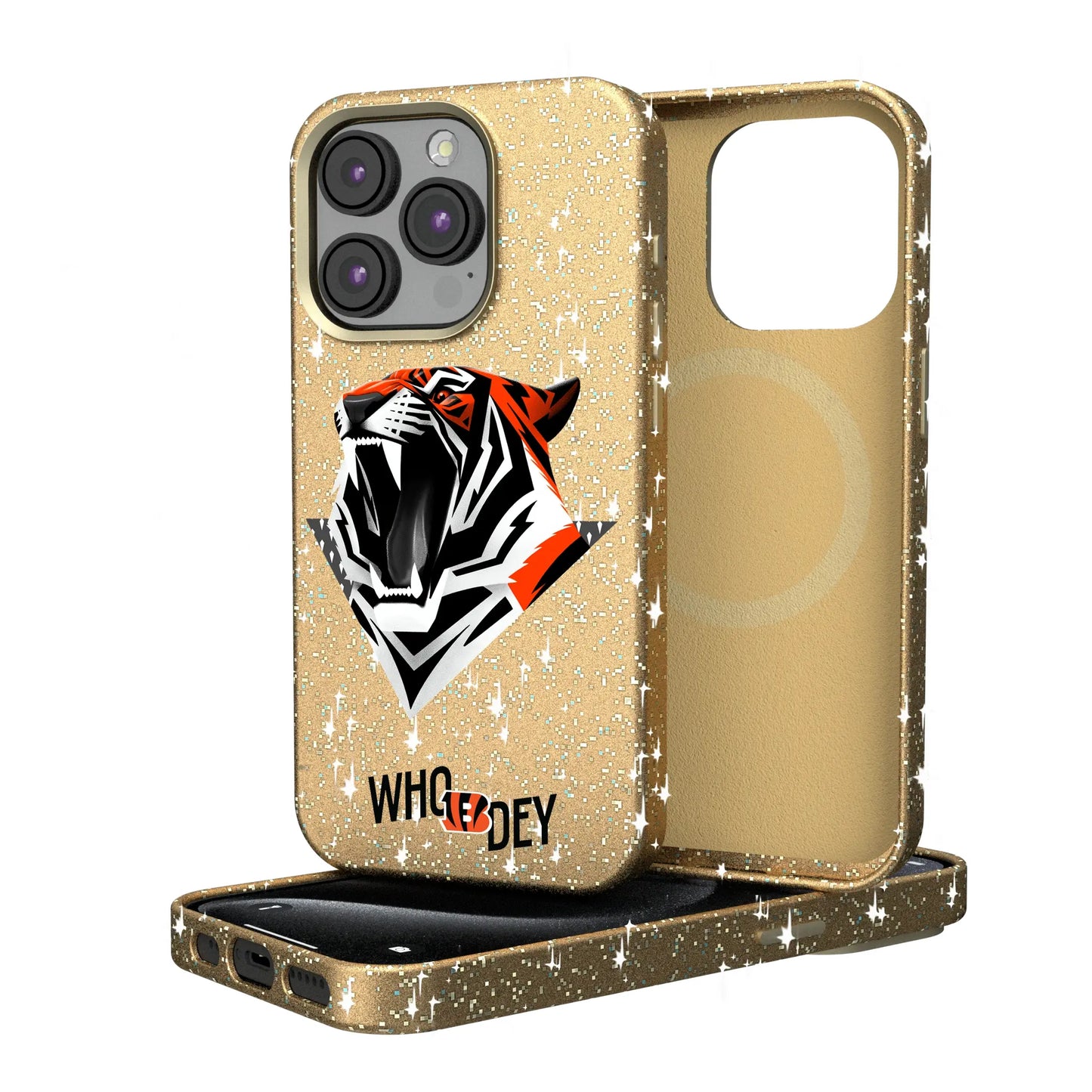 Cincinnati Bengals Deco Bling Phone Case for Apple iPhone