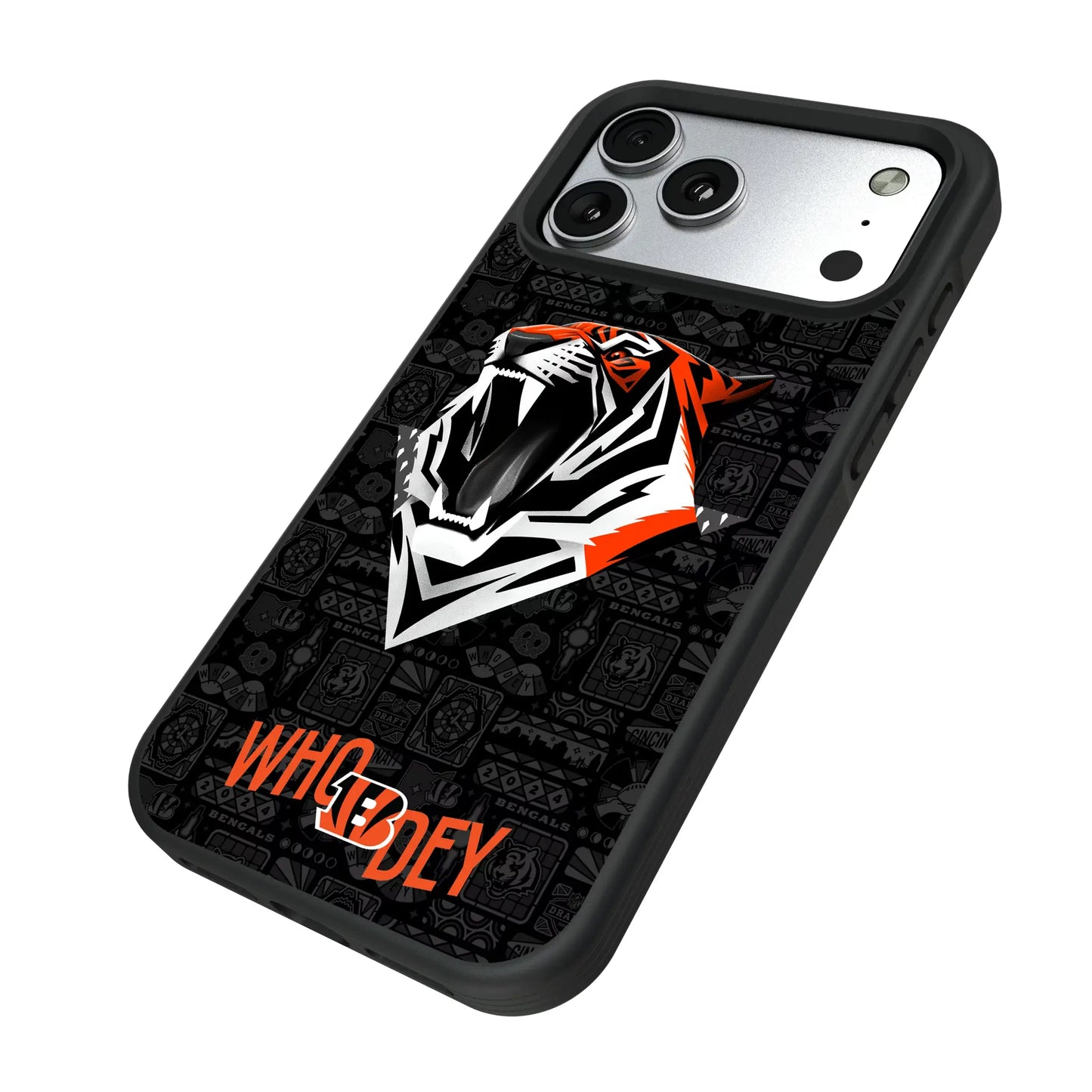 Cincinnati Bengals Deco Bump Phone Case for Apple iPhone