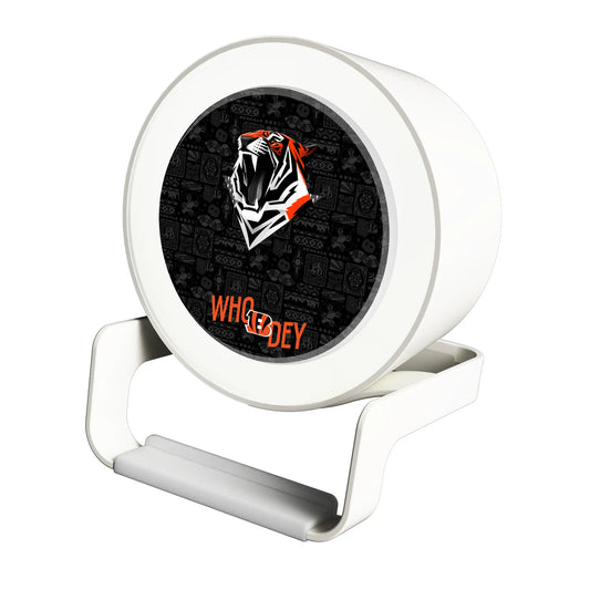 Cincinnati Bengals Deco Night Light Charger and Bluetooth Speaker