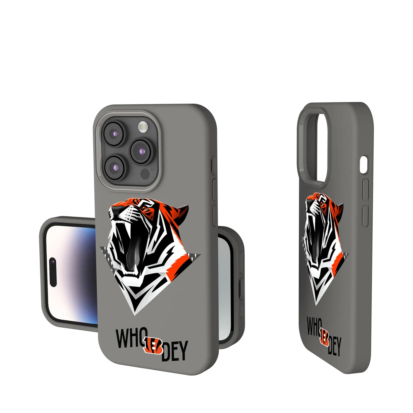 Cincinnati Bengals Deco Soft Touch Phone Case for Apple iPhone