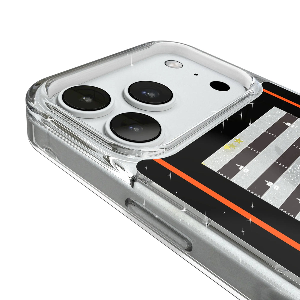 Cincinnati Bengals Field Glitter Phone Case for Apple iPhone