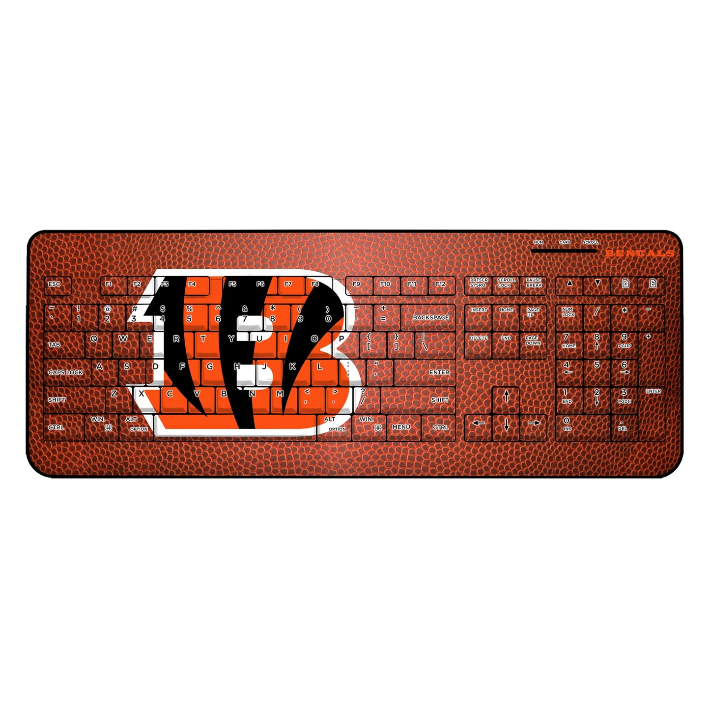 Cincinnati Bengals Football Wireless USB Keyboard