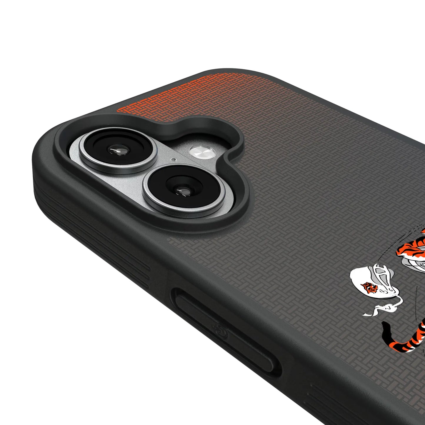 Cincinnati Bengals Historic Collection Linen Bump Phone Case for Apple iPhone