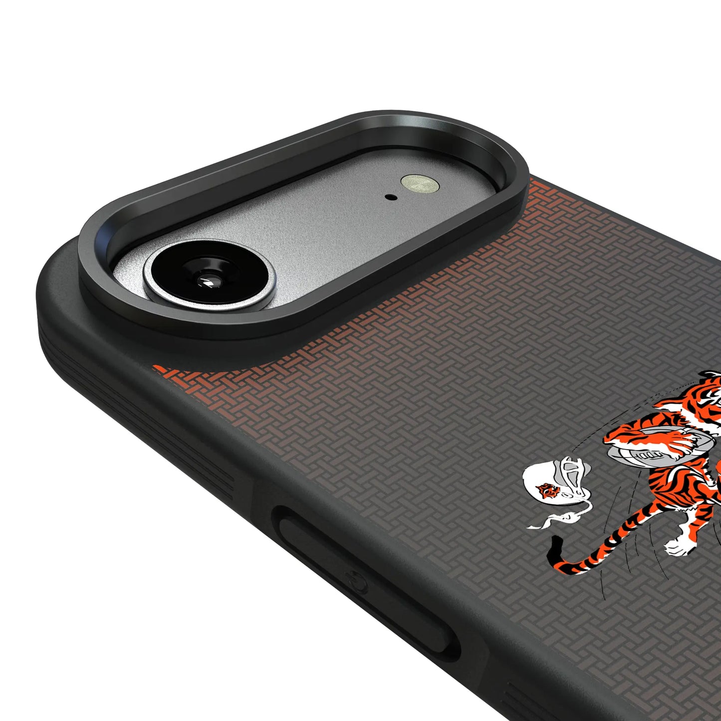 Cincinnati Bengals Historic Collection Linen Bump Phone Case for Apple iPhone
