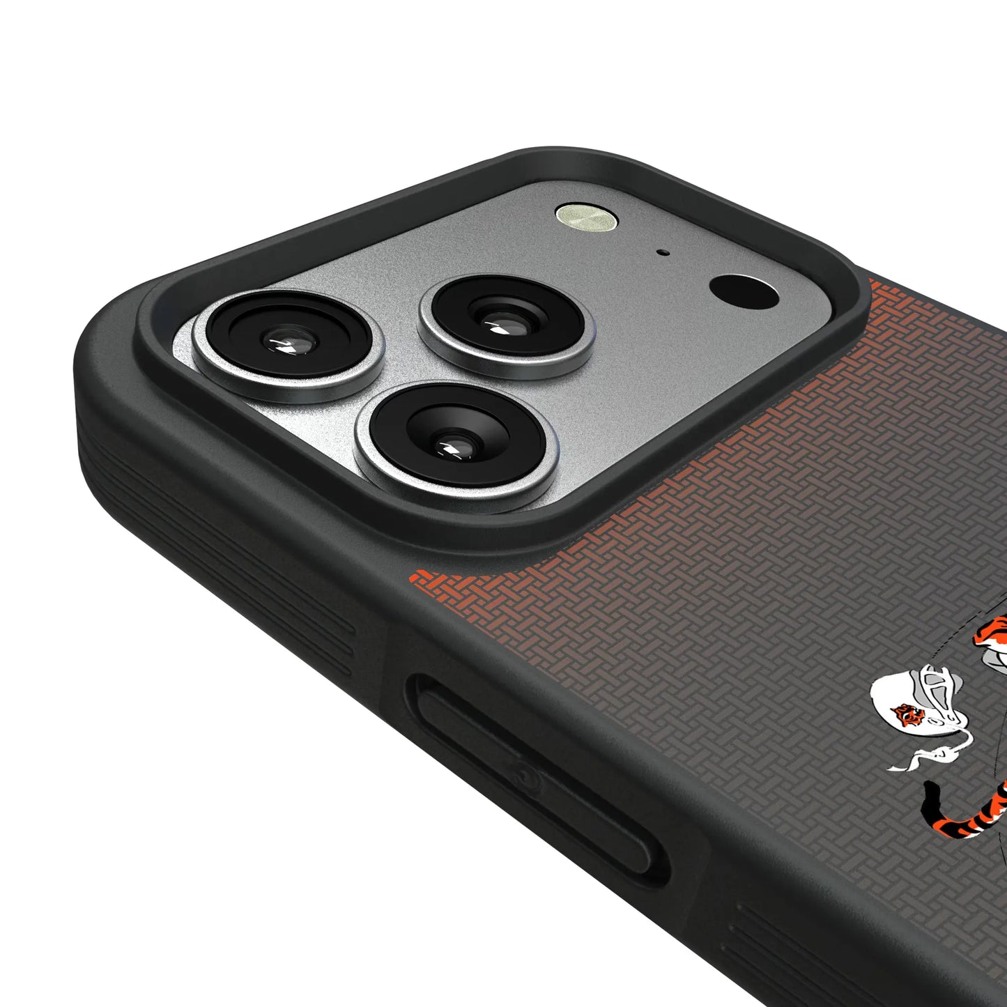 Cincinnati Bengals Historic Collection Linen Bump Phone Case for Apple iPhone