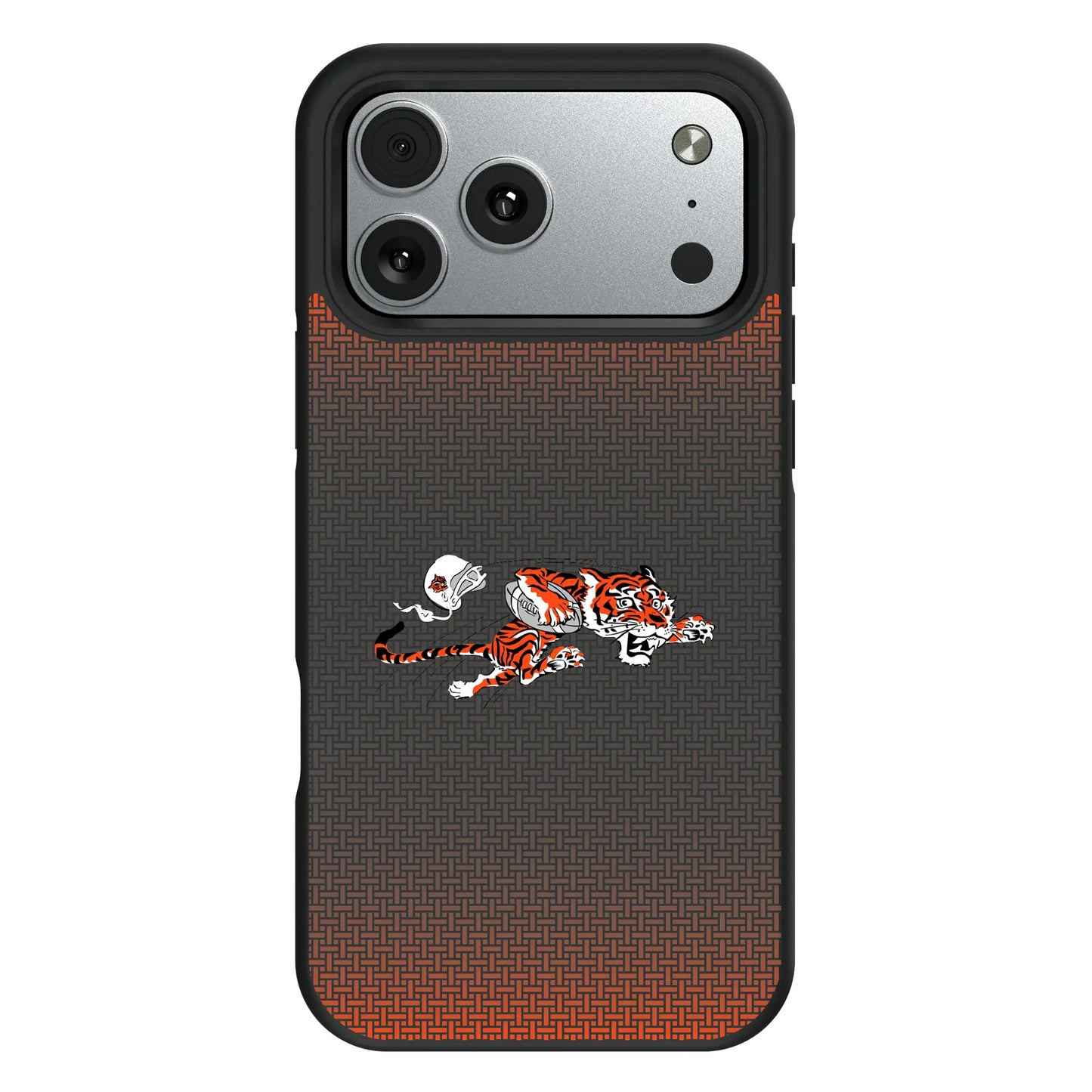 Cincinnati Bengals Historic Collection Linen Bump Phone Case for Apple iPhone
