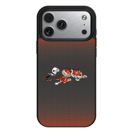 Cincinnati Bengals Historic Collection Linen MagSafe Compatible Phone Case for Apple iPhone