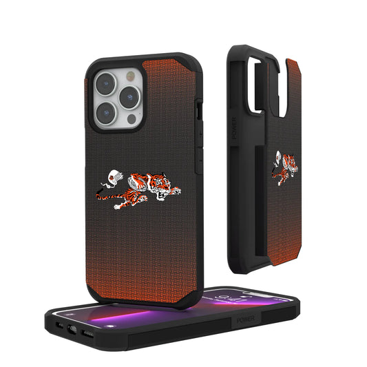 Cincinnati Bengals Historic Collection Linen Rugged Phone Case for Apple iPhone