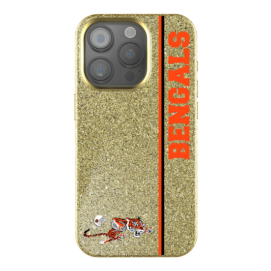 Cincinnati Bengals Historic Collection Sidebar Bling Phone Case for Apple iPhone