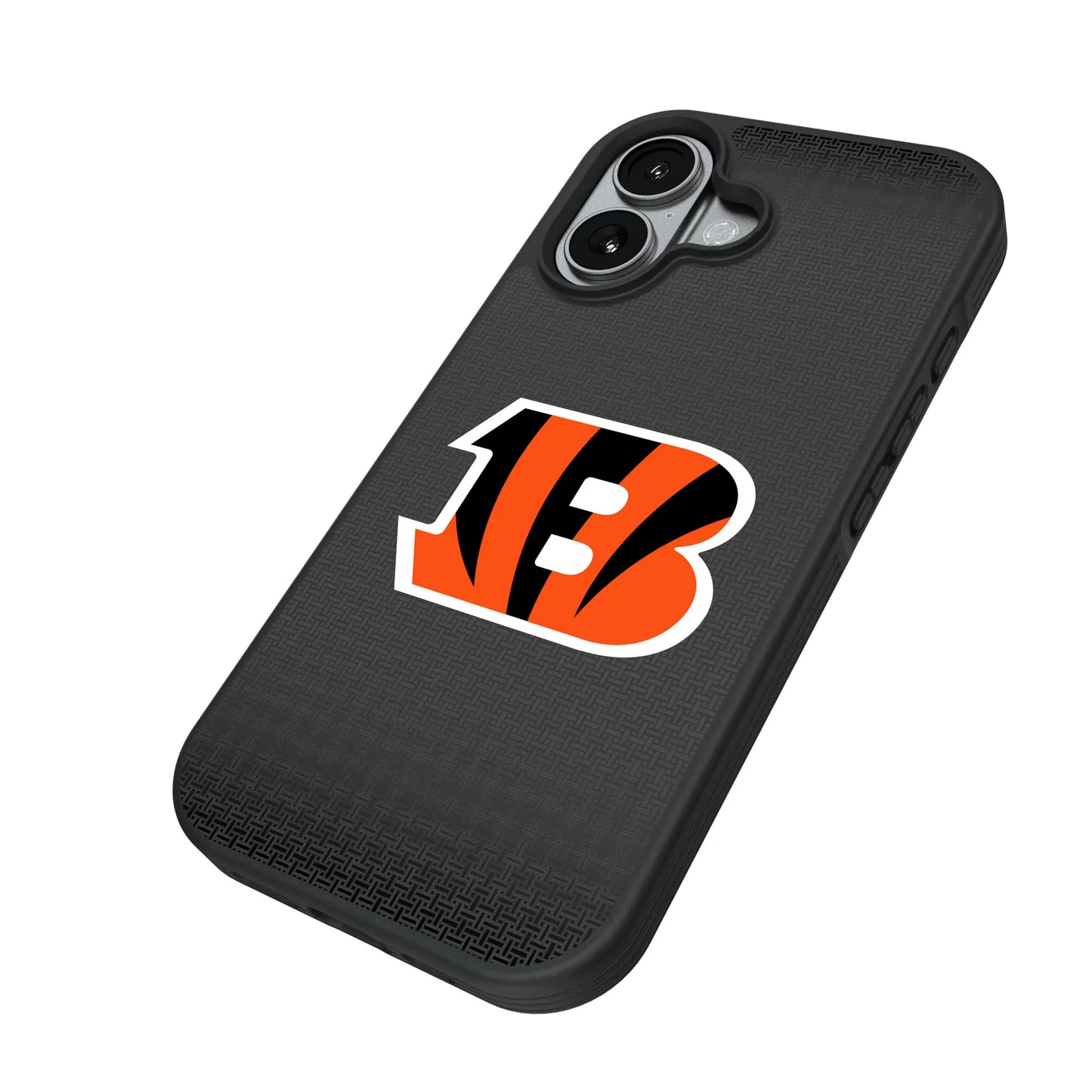 Cincinnati Bengals Linen Bump Phone Case for Apple iPhone