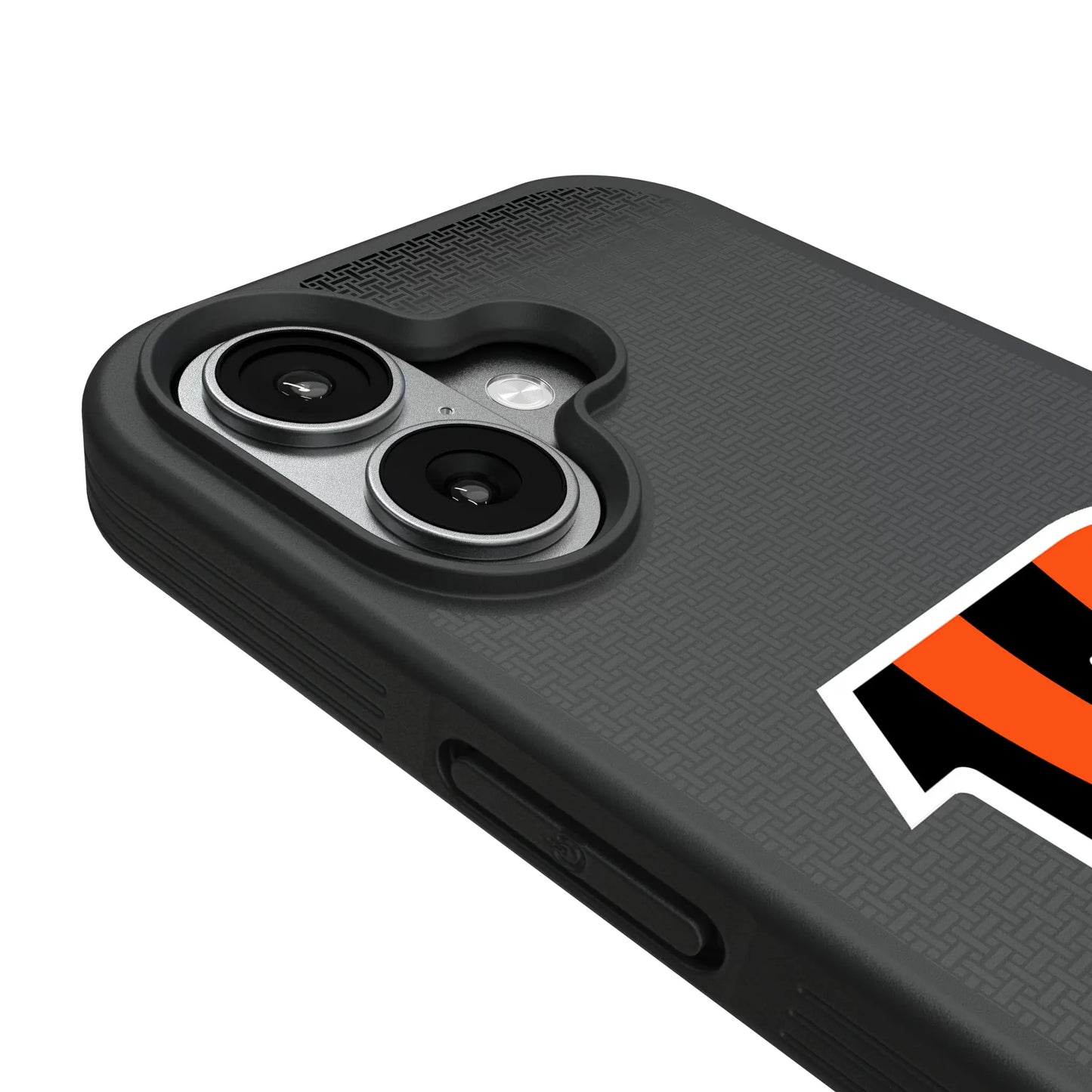 Cincinnati Bengals Linen Bump Phone Case for Apple iPhone