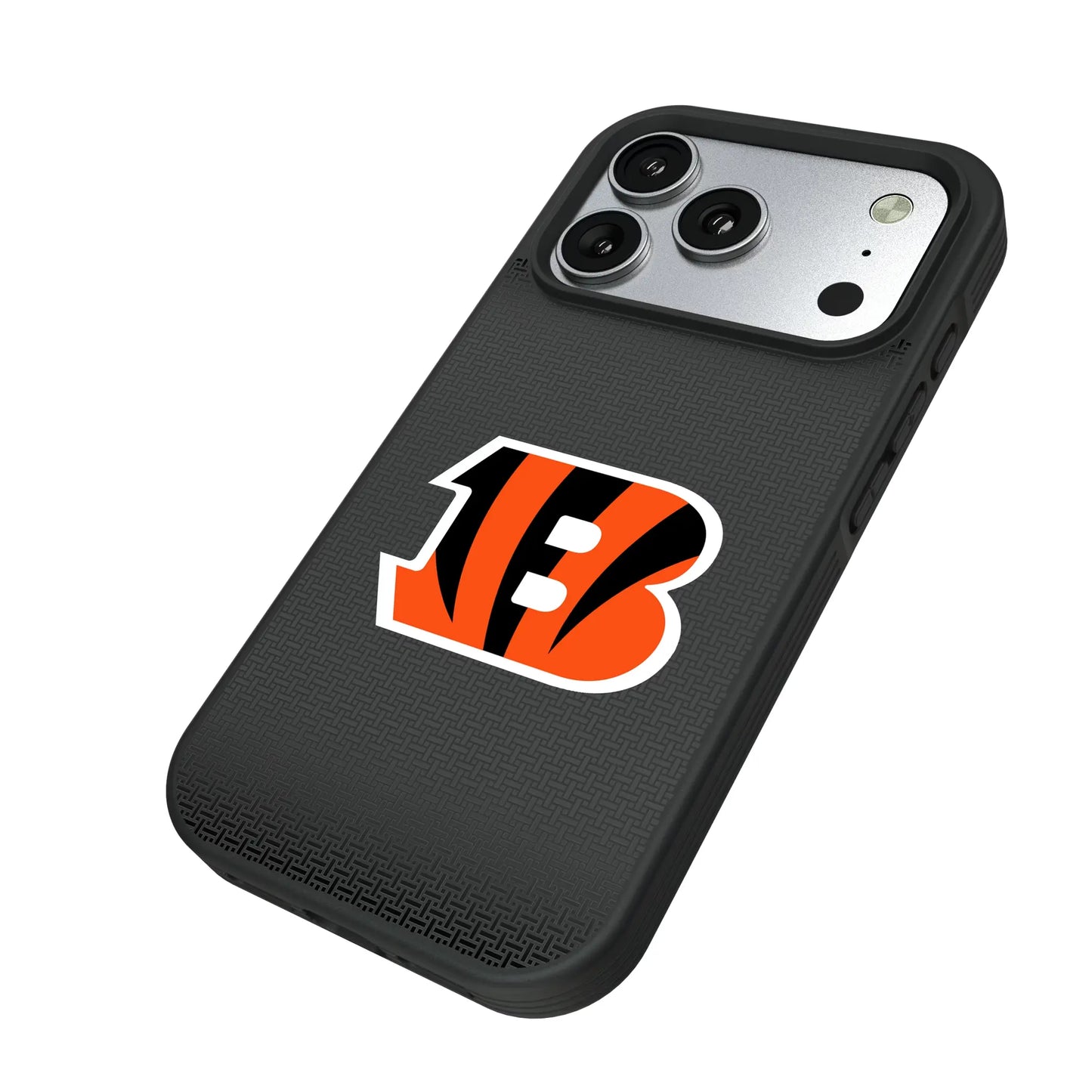 Cincinnati Bengals Linen Bump Phone Case for Apple iPhone